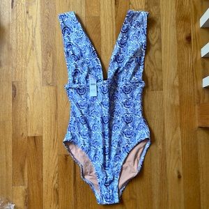 J. Crew Long Torso one piece bathing suit, 4 long